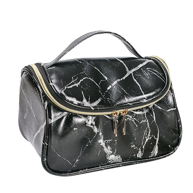 tredstone 1/2/3 Pattern Cosmetic Bag Storage Carry Handbag Toiletry Bags Holding Container Travel Personal Care Makeup Organizer Type 3 1 Pc