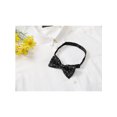 thumbnail image 5 of INSPIRE CHIC Men's Polka Dots Bow Ties Pre-Tied Bowknot for Wedding Business Black, 5 of 5
