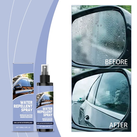 Water Repellent Spray Deep Cleaning And Hydrophilic For Car Glass Care Sets Are Suitable For All Vehicle Models 100ml daily necessis