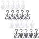 thumbnail image 1 of Shoe Hanging Hooks Plastic Shoe Storage Hooks for Home 20Pcs Set, 1 of 4