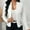 White, variant on Elegant Lace Patchwork Slim Fit Long Sleeve Cardigan For Women Stylish And Wear For Work And Casual Outings Jacket for Women plus Size Trench Coat Women's Petite Outerwear Jackets & Coats Long Coat