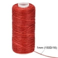 thumbnail image 4 of Unique Bargains Red Polyester Waxed Leather Sewing Thread, 55 Yards, 4 of 6