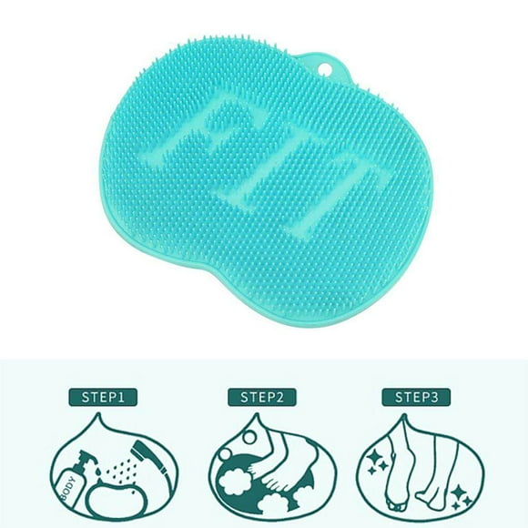 Shower Foot Massager Scrubber Brush Cleaner Non Slip Foot Brush Foot Massager Pad with Suction Cup
