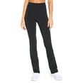 thumbnail image 2 of BALLY TOTAL FITNESS Women's High Rise Tummy Control Pant, Black, Large, 2 of 4