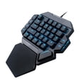 thumbnail image 1 of LAFGUR Clavier de Jeu à une Main, Clavier Mécanique, pour Win 2000/Win XP/Win ME/Vista/Win7/Win8/WIN10, 1 of 8