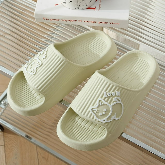 Pantuflas de pareja para mujer, de Eva, antideslizantes, antiolor, para el hogar, para el baño, de verano, bonitas, para interior del hogar