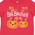 thumbnail image 4 of Inktastic Big Brother Pumpkins with Fall Leaves Boys Toddler T-Shirt, 4 of 5