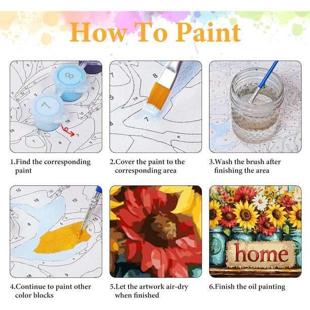 Peinture par Numéros pour Adultes et Enfants à Partir de 10 Ans - Cadeau pour Filles (40 x 50 cm Sans Cadre) Pla PEINTURE AU NUMERO - Beaux-Arts et Loisirs créatifs Peinture par Numéros pour Adultes et Enfants à Partir de 10 Ans - Cadeau pour Filles (40 x 50 cm Sans Cadre) Pla PEINTURE AU NUMERO - Beaux-Arts et Loisirs créatifs