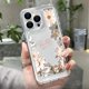 thumbnail image 1 of Funda de teléfono transparente y suave para iPhone 11, funda iPhone 13 14 Pro 12 15 Pro Max XR XS X 8 7 14 15 Plus SE 2020, funda de flores a prueba de golpes, 1 of 4