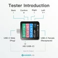 thumbnail image 2 of Comprobador de carga rápida USB-C ChargerLab Power-Z KM003C PD3.2, 2 of 7