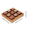 thumbnail image 3 of 1 Set Tic Tac Toe Wooden Board Games Parent-Child Intelligence Leisure Game Toy, 3 of 5