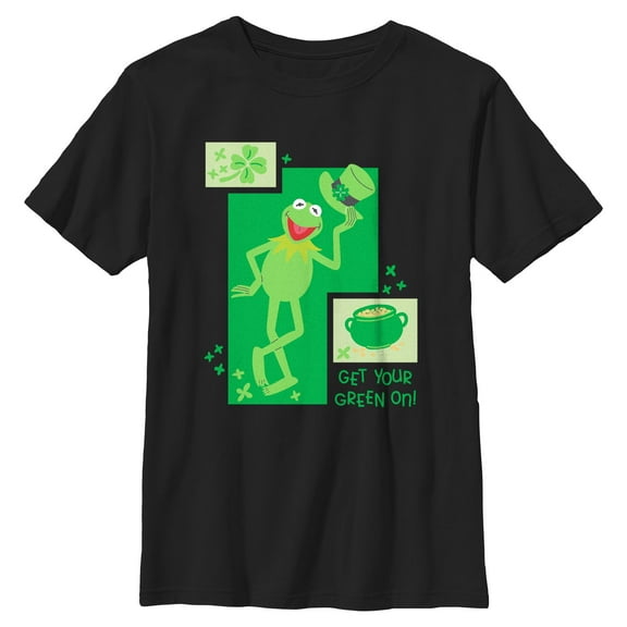 Boy's The Muppets Get Your Kermit On Graphic T-Shirt