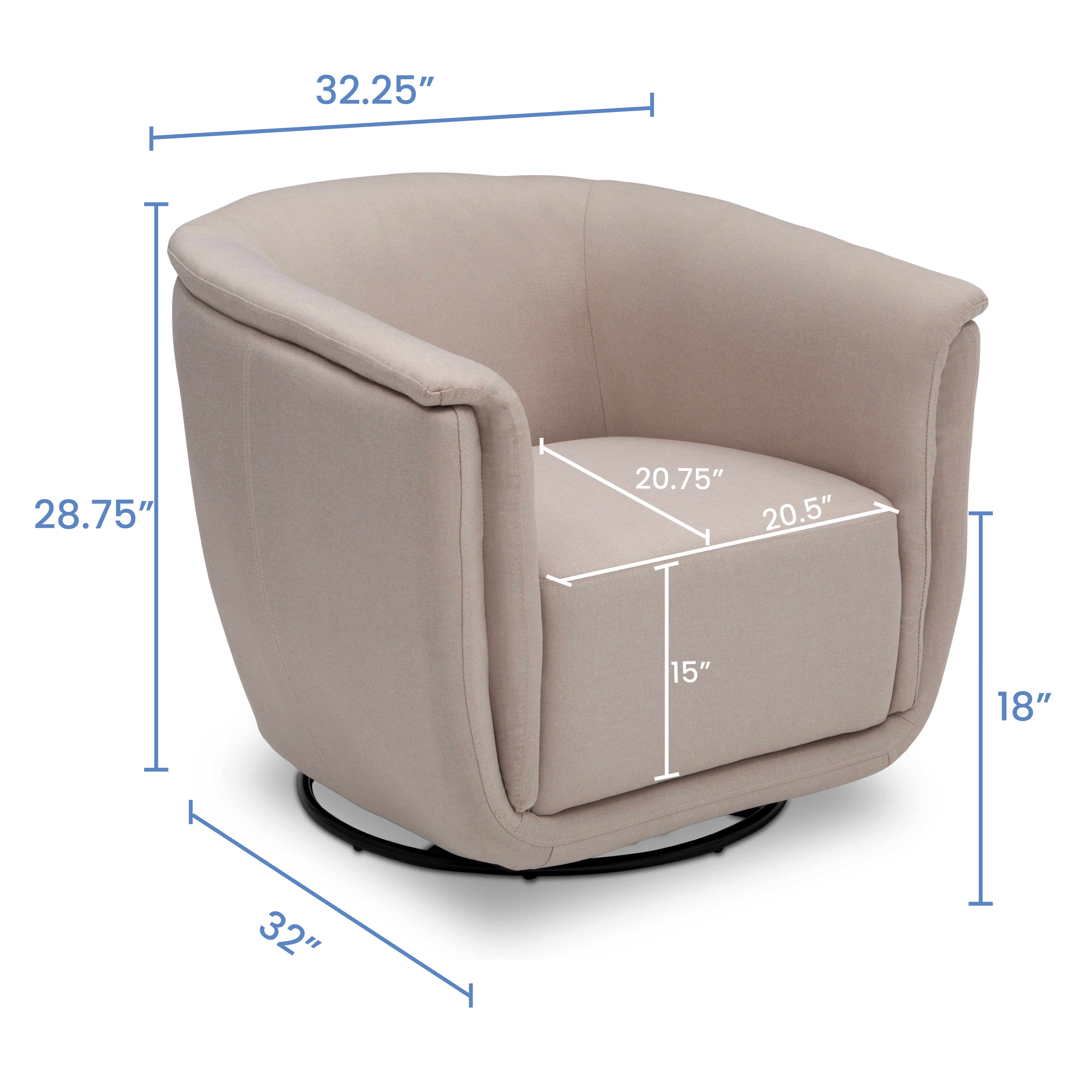 epic swivel glider delta