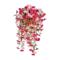 thumbnail image 2 of KTFgvq Artificial Ivy Vine Garland, Artificial Leaf Greenery, Realistic Hanging Flower Decor for Home Garden Wall, Pink, 2 of 7