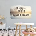 thumbnail image 3 of Personalized Sports Wall Decals for Boys Room - Wish I Was Hunting Hunter Boys Bedroom With Easy Installation Instructions Custom Name Sticker - Size: 30 In x 21 In, 3 of 5