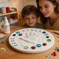thumbnail image 7 of Stepping Stone for Kids DIY Handprint Gift Kit Indoor Outdoor Family Keepsake Gift, Includes 1 Mod, 26 Letter Stamps, and Colored Stones, 7 of 7