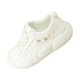 thumbnail image 3 of Espadrilles Décontractées pour Femmes Chaussures de Sport Semelles en Caoutchouc Espadrilles Confortables Chaussures Légères à Lacets pour Randonneur Shorts Pêche Conduite Dames Filles Blanc 40, 3 of 8