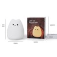 thumbnail image 5 of LED Night Lights ,Cat Silicone Cute Night Light with Touch - Portable and Color Changing Bright Night Lamp, 5 of 5