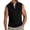 Black, variant on Dianli Summer Fitness Mens Muscle Tank Top Versatile Button Pocket Sleeveless Round Neck Thin Solid Color Leisure T-Shirt Breathable Lightweight Athletic Tank for Gym Casual Wear Summer Fitness