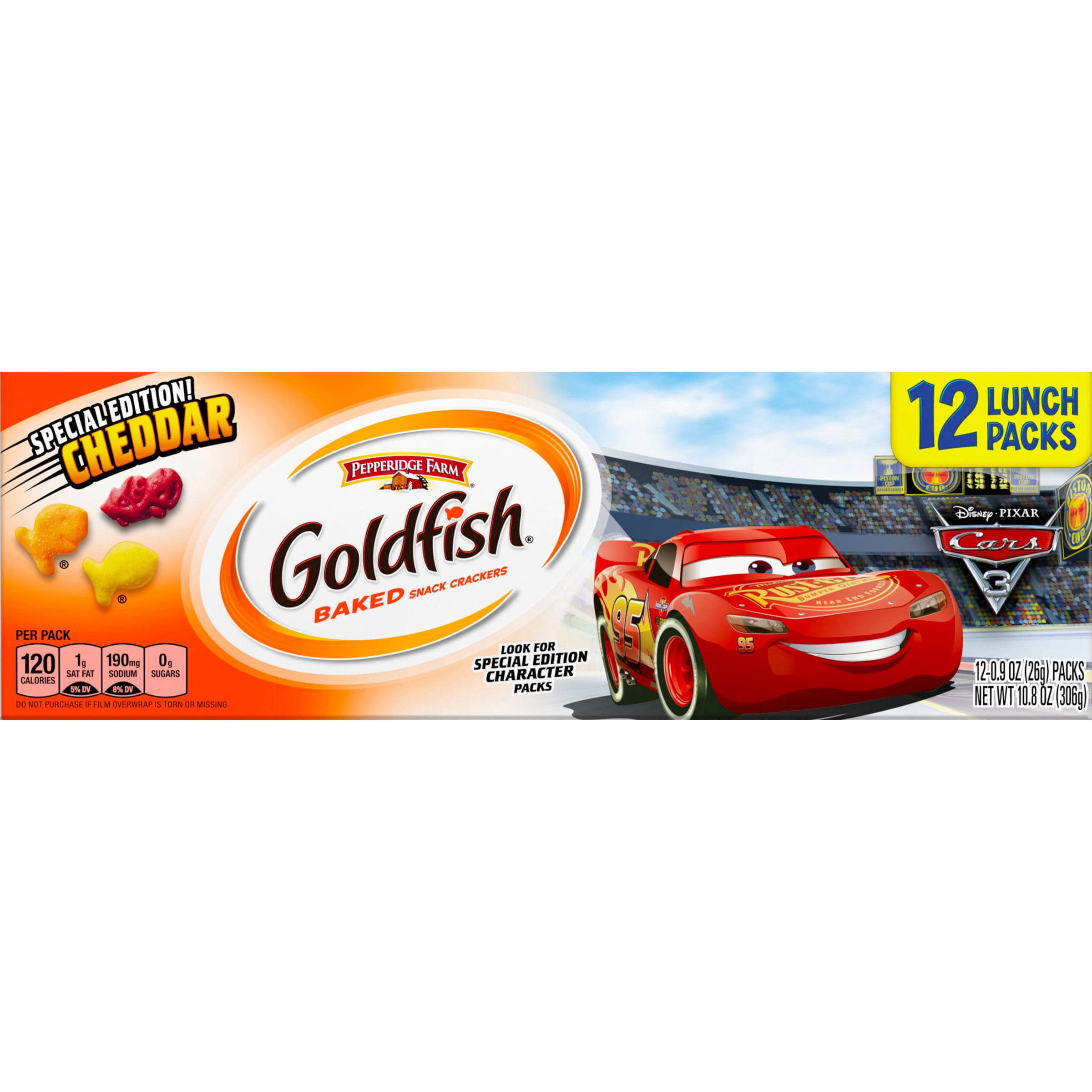 Goldfish 10.8oz Gf Cars 3 12ct Mp