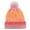 🔥 Orange, variant on Msgweeeg Beanie for Women Mens Winter Hats Women Gradient Wool Hat All-match Hip-hop Street Knitted Hat Round Top Warm Hat for Snow Activitiesand Skiing