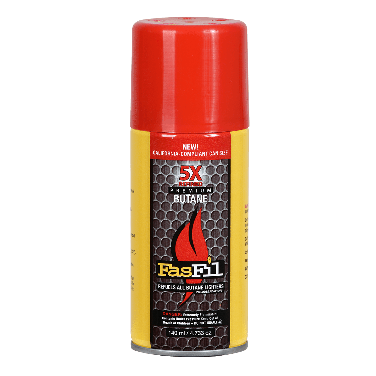 Fasfil 5 Times Refined Butane Fuel 140ml (4.73 oz)