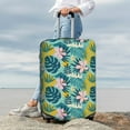 thumbnail image 7 of Gukieu Tropical Floral Print Suitcase Protective Cover, Elastic Zipper Buckle Suitcase Protective Cover, Suitable for Travel, Business Trip-X-Large, 7 of 7