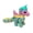 B, variant on YIFAEUX Movable Joints Flying Horse Figurine 3D Printed Flying Pony Statue Stress Relief Fidget Toy Educational Animal Model Desktop Decoration Ornament