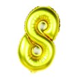 thumbnail image 2 of GLOBO METALICO DE NUMERO OCHO GIGANTE 80CM DORADO NEONMANIA CHC-40 8GL, 2 of 2