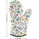 thumbnail image 2 of 1 Pair Oven Gloves, Heat Resistant Oven Gloves, Non-Slip Insulated Gloves for Grilling, Cooking, Bak, 2 of 5