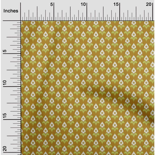 oneOone Viscose Jersey Fabric Ethnic Ikat Printed Craft Fabric BTY 60 Inch Wide