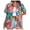 Sky Blue, variant on Womens Short Sleeve Shirts Collared Hawaiian Graphic Print Fashion Blouses Work Business Button Down Tops