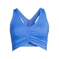 thumbnail image 3 of Avia Women's Ruched V-Neck Sports Bra, 3 of 3