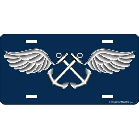 U. S. Navy Aviation Boatswain's Mate License Plate