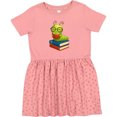thumbnail image 3 of Inktastic Reading Bookworm Girls Toddler Dress, 3 of 5