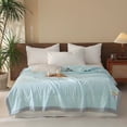 thumbnail image 6 of Deeceymbur Washable Solid Color Summer Quilt Lightweight Comforter Breathable Bedding for Dorm 59x78 Inch, 6 of 6