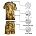 thumbnail image 3 of Kids Goosebumps Short Sleeve T-Shirt And Shorts Outfit Set Athletic Mesh Shorts Set for Boys, 3 of 7