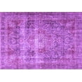 thumbnail image 1 of Ahgly Company Indoor Rectangle Medallion Purple Traditional Area Rugs, 7' x 10', 1 of 4