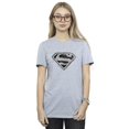 thumbnail image 1 of DC Comics T-Shirt Boyfriend en Coton avec Logo Superman pour Femmes, 1 of 3