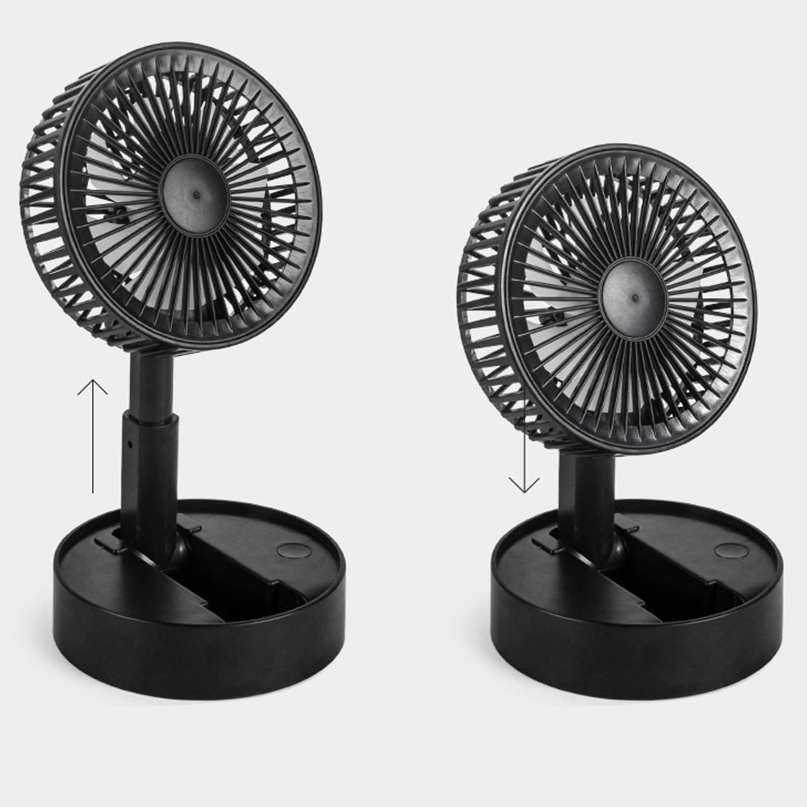 PIMOXV 3-Speed Battery Operated Pedestal Fans