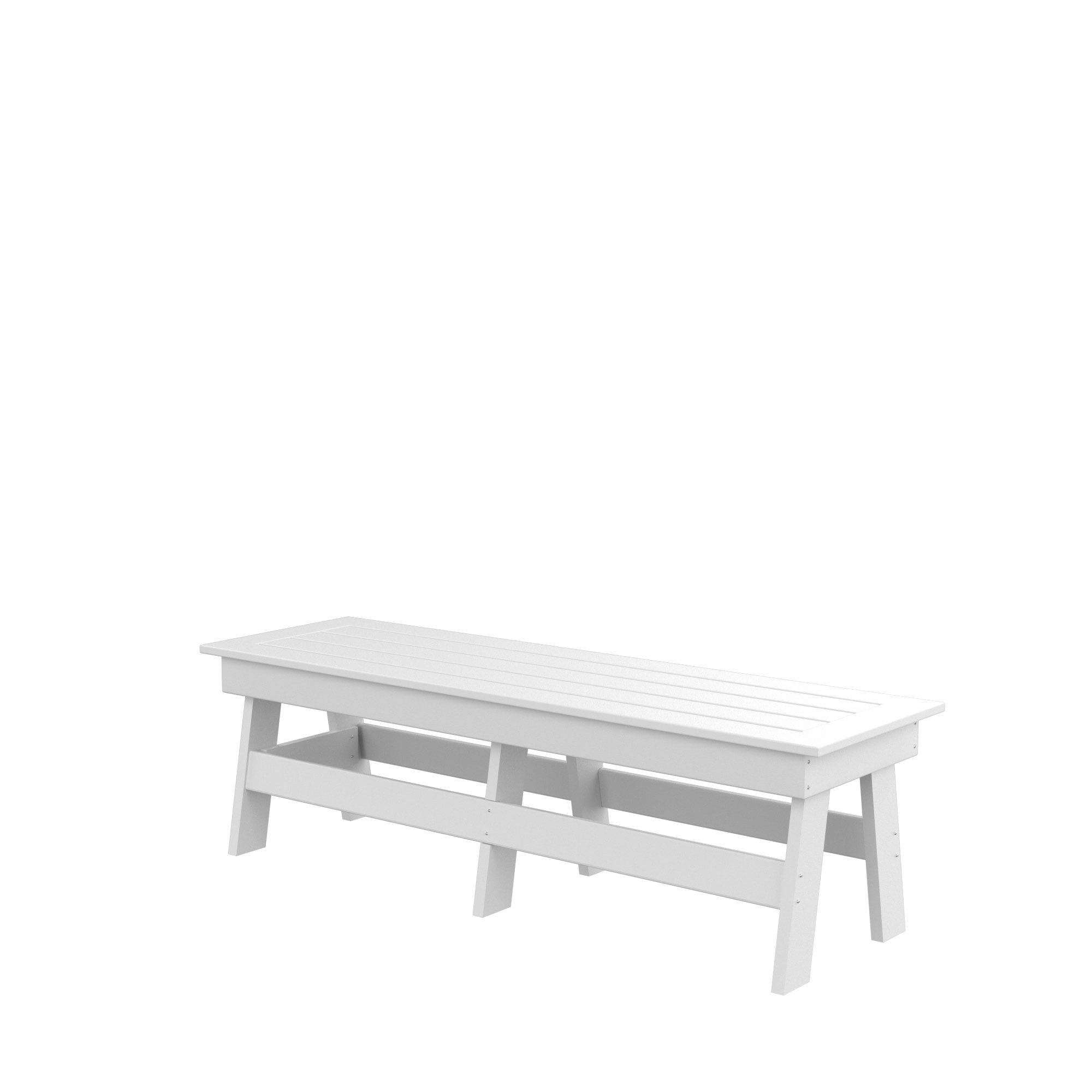 CoSoTower Dining Bench, White