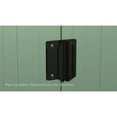 thumbnail image 4 of Arrow Classic Steel Storage Shed, 6x4, Vert sauge, 4 of 7