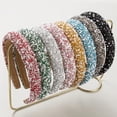 thumbnail image 3 of Giaone Comfortable Glittering High Headband for Women Everyday Wear Formal Event, 3 of 10