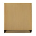 thumbnail image 3 of WAC Lighting Boxi 1-Light LED 3-CCT 3000K Aluminum Wall Sconce in Aged Brass, 3 of 7