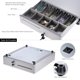 thumbnail image 5 of Caja de caja de cajón de efectivo electrónico de servicio pesado Almacenamiento de 5 facturas, 5 of 8