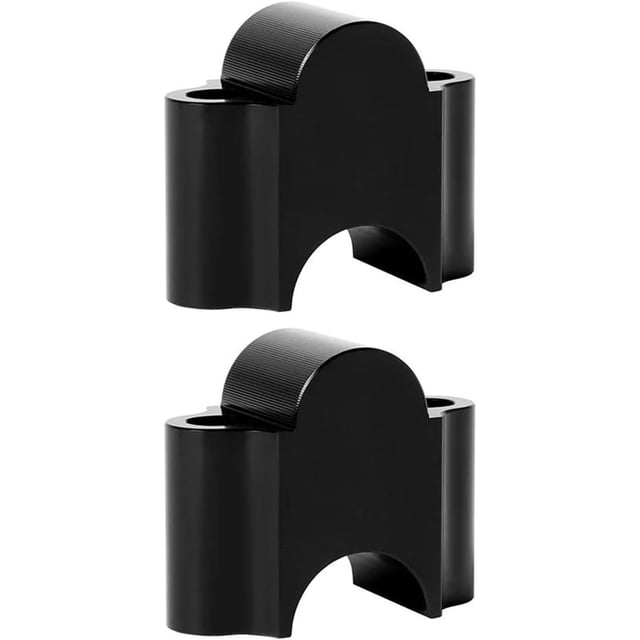 with Bolts Handlebar Riser Bar for Can for Am for Outlander for Max Motorcycle Handlebar Riser Clamp Handle Bar Mount 7/8" 22 Mm Handlebar Motorcycle Handlebar Clamps Riser(Black 22mm)