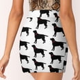 thumbnail image 6 of Black Labrador With Red Collar Women's skirt With Hide Pocket Tennis Skirt Golf Skirts Badminton Skirts Running skirts Dog Lab, 6 of 7