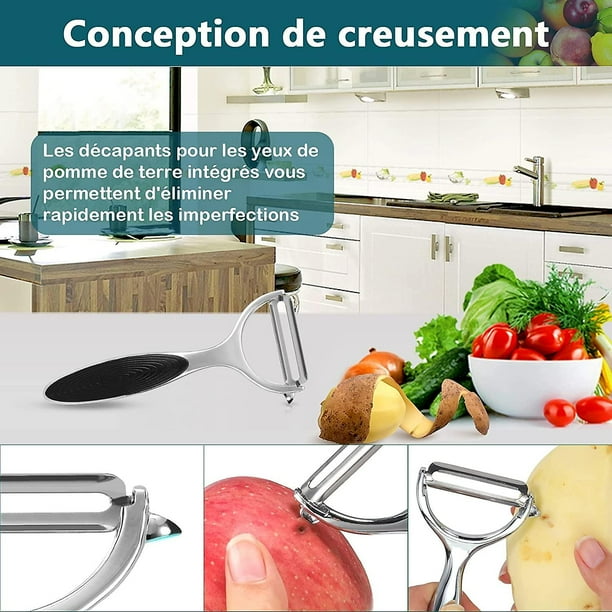 Vegetable Peeler Good Multifunctional Rotating Handles Vegetable