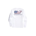 thumbnail image 1 of Remera de Manga Larga con Bolsillo y Ballena Bandera Vineyard Vines, 1 of 3