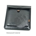 thumbnail image 4 of Double Layer High Capacity Laptop Bag Cover,Microfiber Leather NoteBook Sleeve Case For Surface Go 10" Pro7 12.3" Laptop2 Pro X, Faux Leather 12.3in Case, Brown, 4 of 6